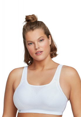 Усовершенствованный спортивный бюстгальтер на каркасах Glamorise р-р 80H (36H)